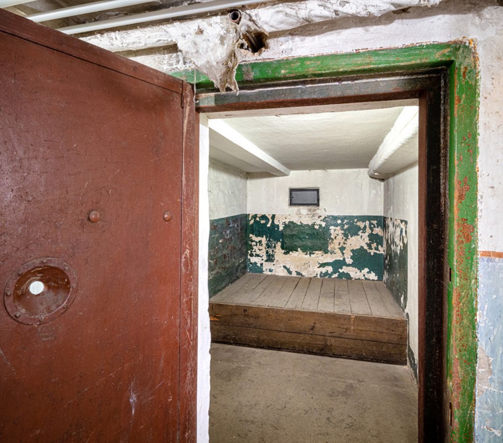 Zelle in der Gedenk- und Begegnungsstätte Leistikowstraße Potsdam (© GBLP, Benjamin Maltry)